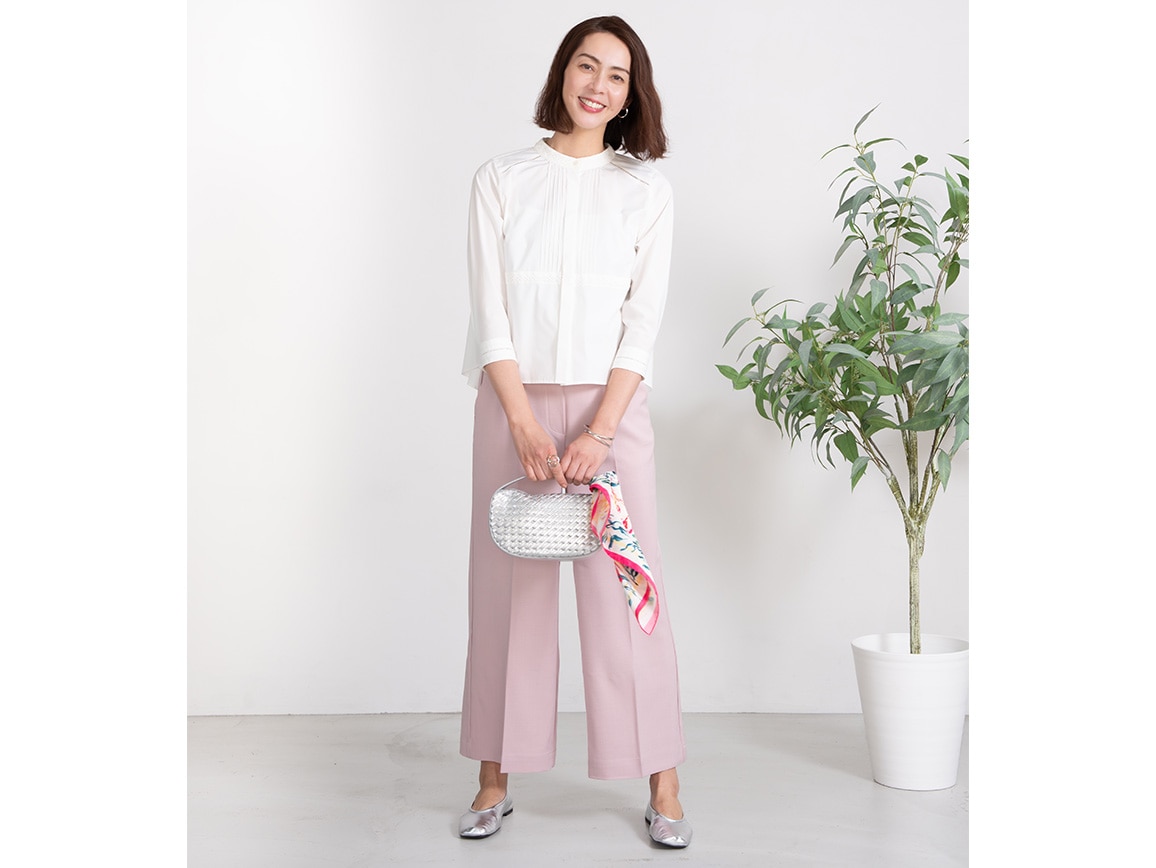 ハルメク読者と作ったこだわりブラウス(八分袖) ハルメク読者と作ったこだわりブラウス(八分袖)