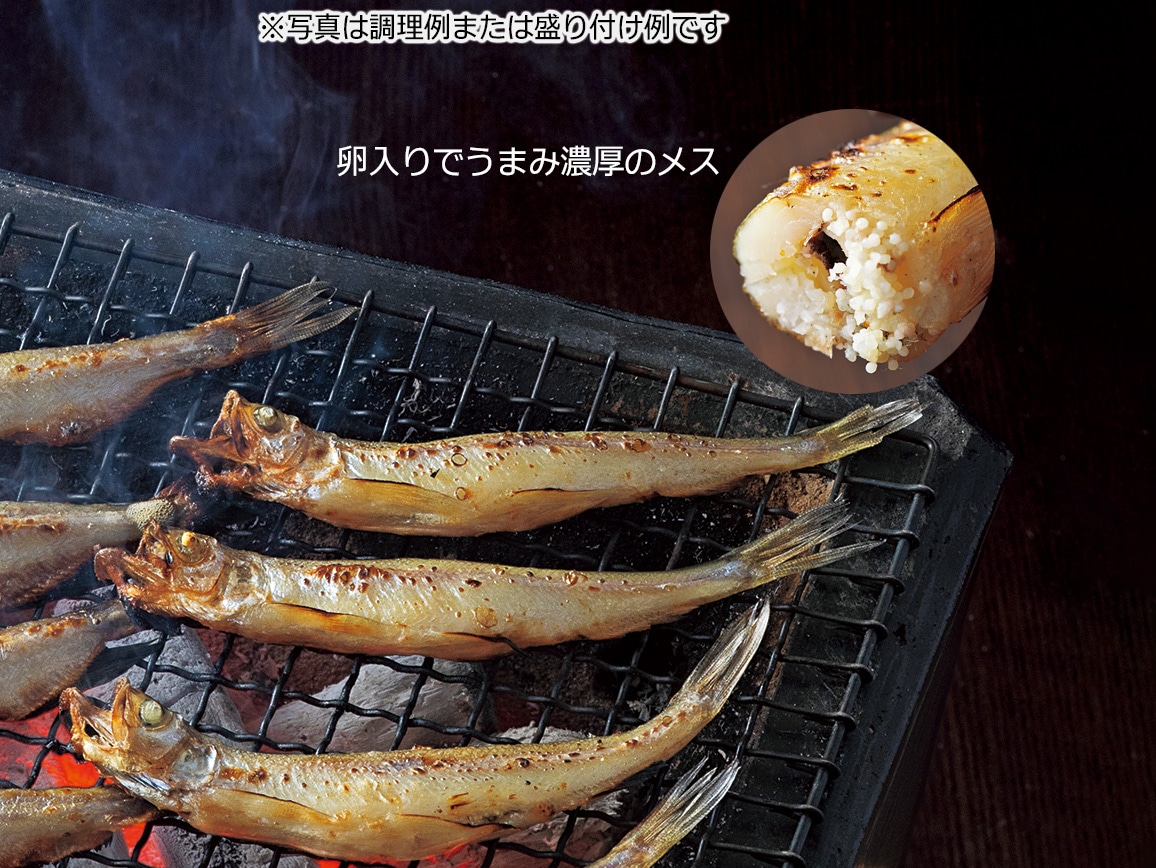 北海道広尾町産 本ししゃも オス・メス食べ比べセット(20尾) 北海道広尾町産 本ししゃも オス・メス食べ比べセット(20尾)