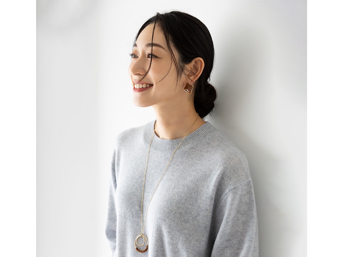 【先行】カシミヤクルーネックセーター 【先行】カシミヤクルーネックセーター