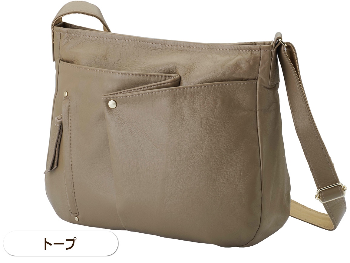 シープレザー軽量ショルダー シープレザー軽量ショルダー