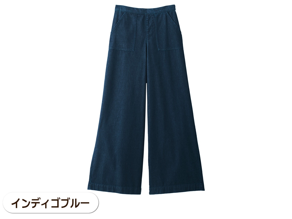 ワイドデニムパンツ ワイドデニムパンツ