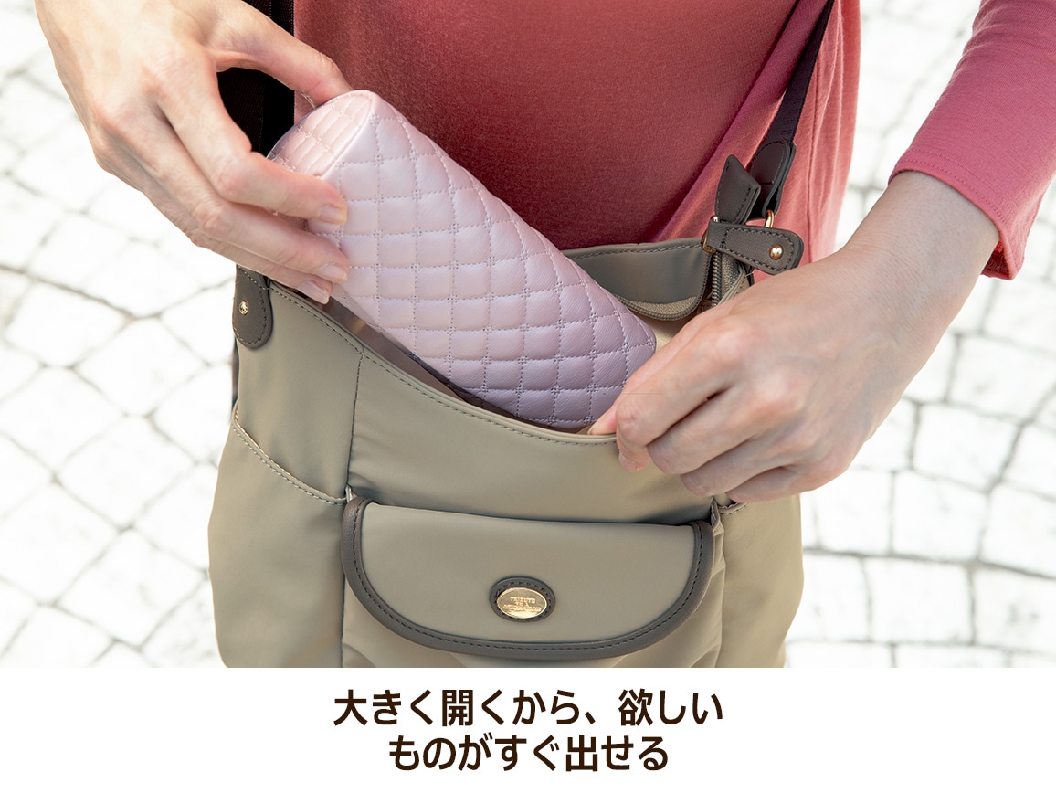 ハルメク 軽量ショルダーバッグ ハルメク 軽量ショルダーバッグ