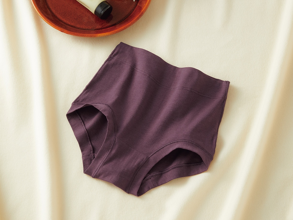 ハルメク あったか保湿ショーツ(同色3枚組)【広告商品】 ハルメク あったか保湿ショーツ(同色3枚組)【広告商品】