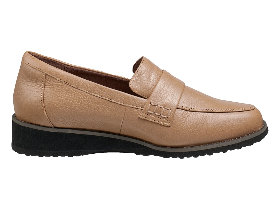 ハルメク はっ水革ローファー ハルメク はっ水革ローファー