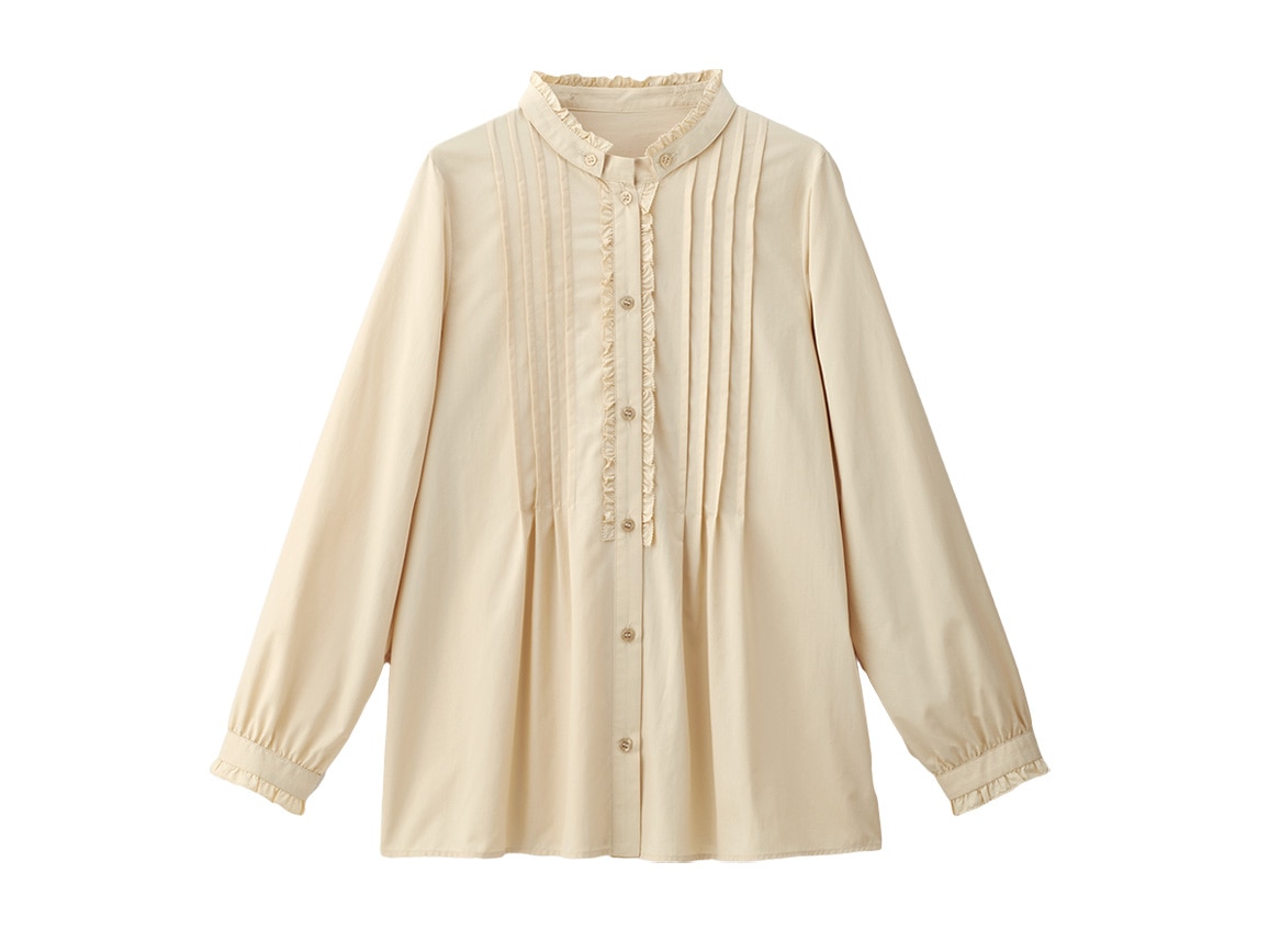 ピコフリルデザイン2WAYブラウス ピコフリルデザイン2WAYブラウス