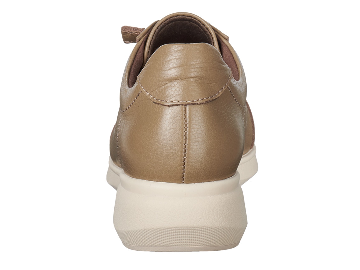 ハルメク はっ水レザーゴム紐スニーカー ハルメク はっ水レザーゴム紐スニーカー