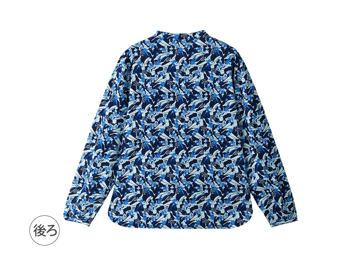 ムーミン プリントピンタックプルオーバー ムーミン プリントピンタックプルオーバー