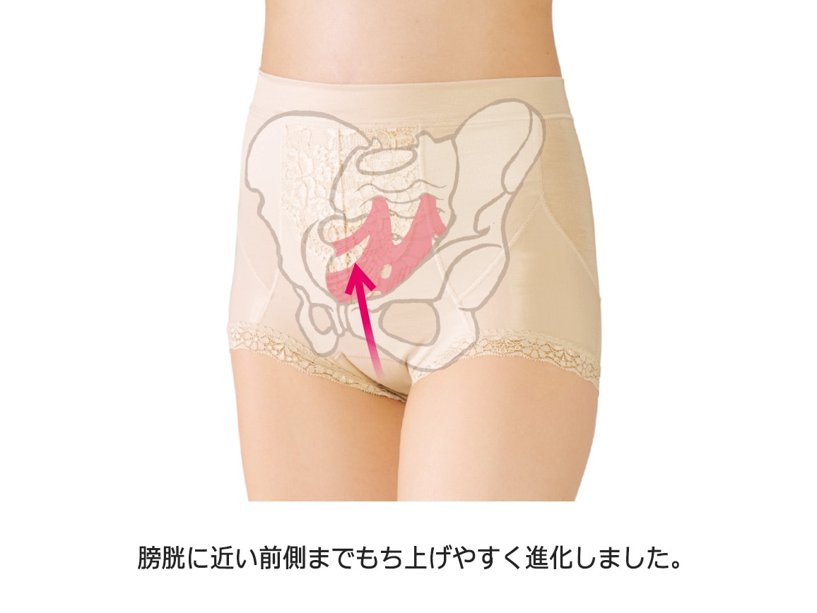 ハルメク 健康サポート・骨盤底筋サポートショーツ(通年用) ハルメク 健康サポート・骨盤底筋サポートショーツ(通年用)