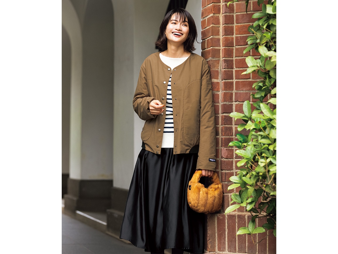 ミチコ ロンドン コシノ・バックサテンフレアスカート ミチコ ロンドン コシノ・バックサテンフレアスカート