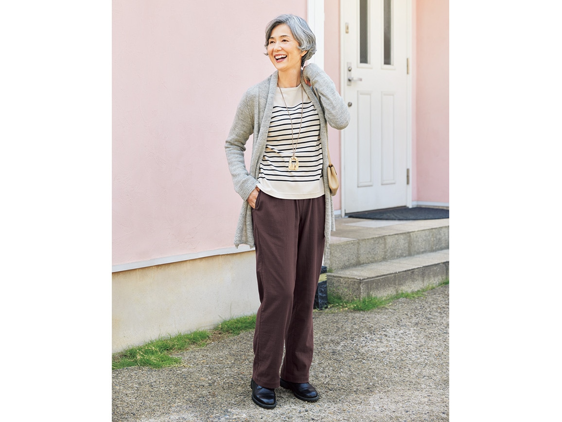 軽やかストレッチWガーゼ ラクちんパンツ 軽やかストレッチWガーゼ ラクちんパンツ