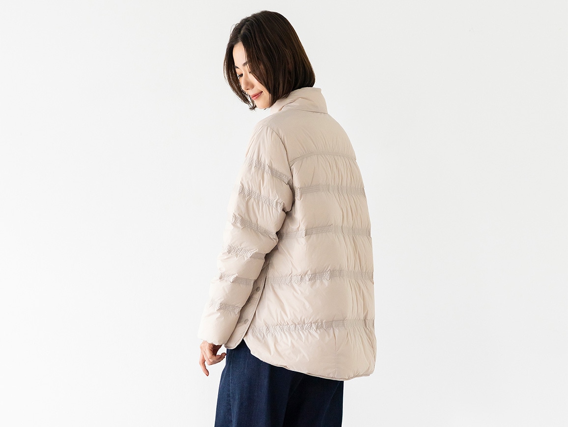 トリプルステッチライトダウンジャケット トリプルステッチライトダウンジャケット
