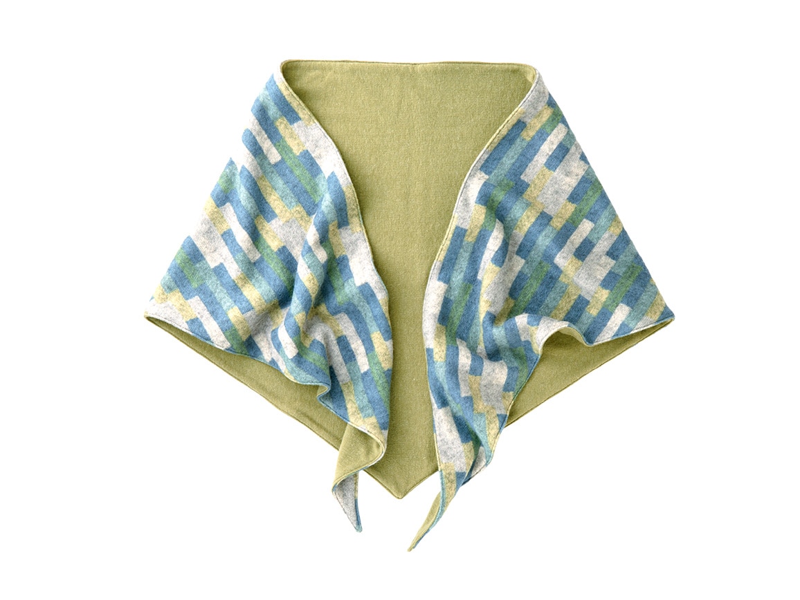 ニットプリントスカーフ ニットプリントスカーフ