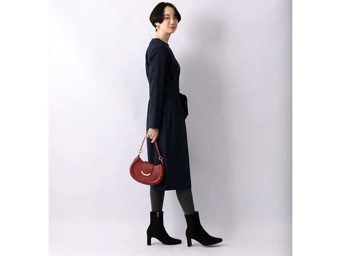 【先行】ウエストタックワンピース 【先行】ウエストタックワンピース