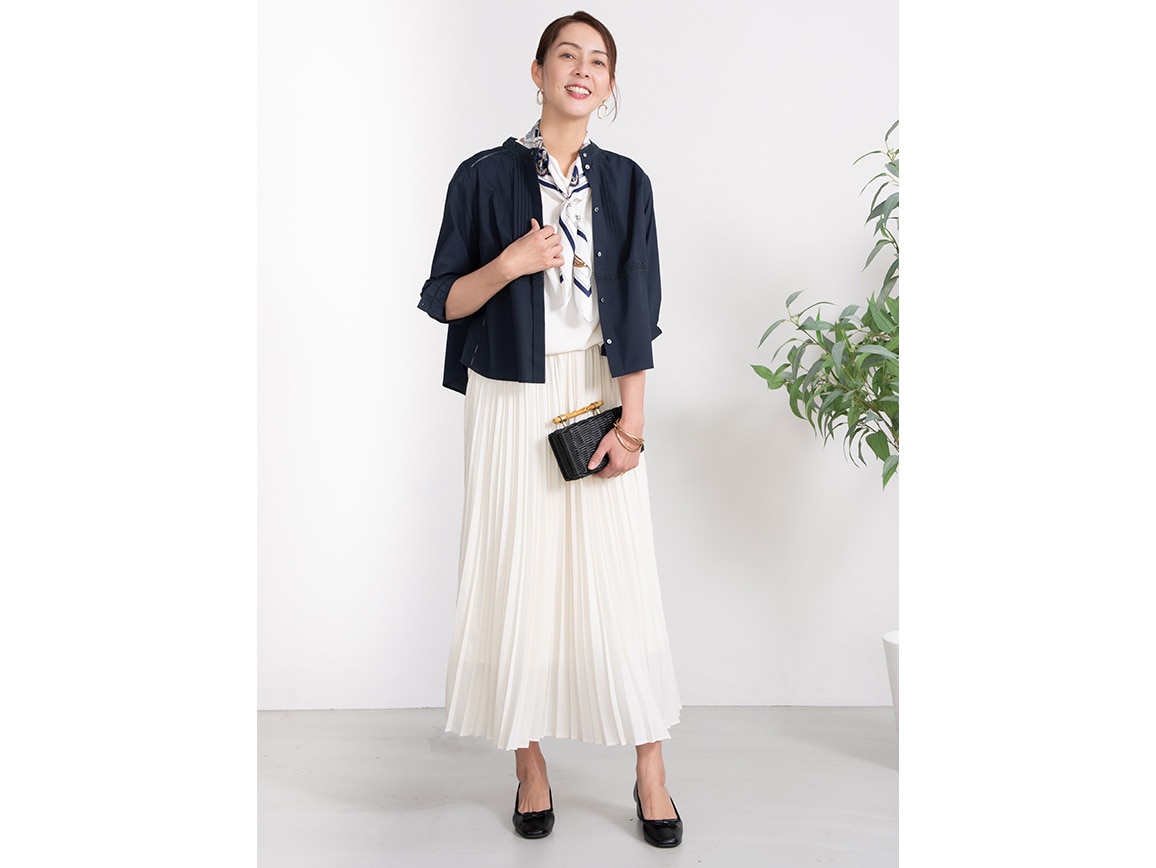 ハルメク読者と作ったこだわりブラウス(八分袖) ハルメク読者と作ったこだわりブラウス(八分袖)