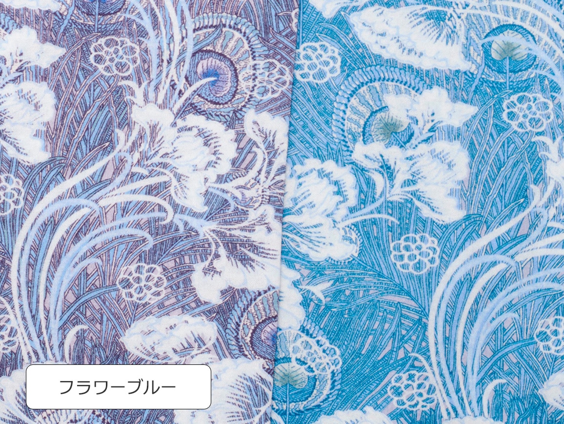 【先行】リバティプリントタック袖TシャツEX 【先行】リバティプリントタック袖TシャツEX