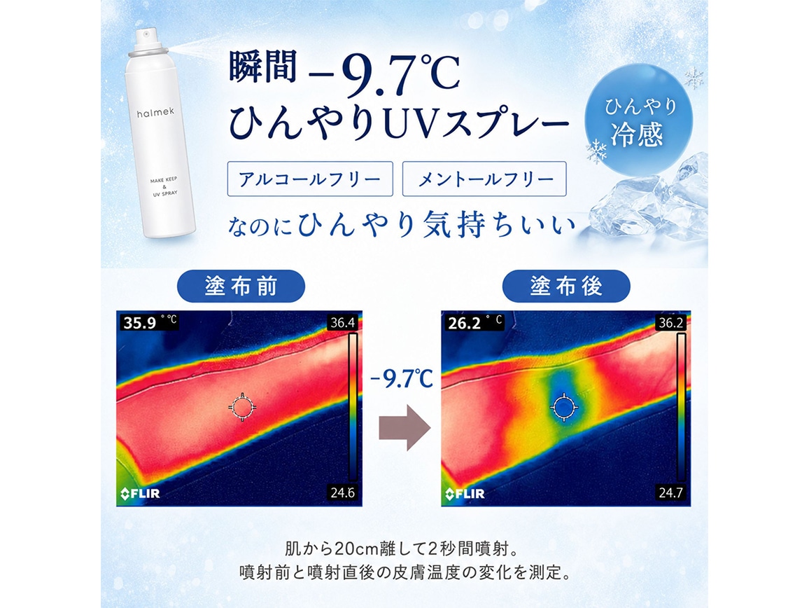 ハルメク メイクキープ&UVスプレー 2本組 ハルメク メイクキープ&UVスプレー 2本組