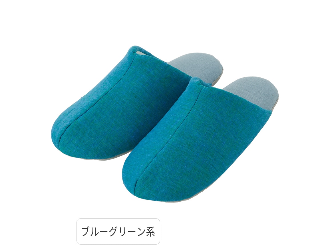 日本製 フレンチリネン ラクちんスリッパ(1足) 日本製 フレンチリネン ラクちんスリッパ(1足)