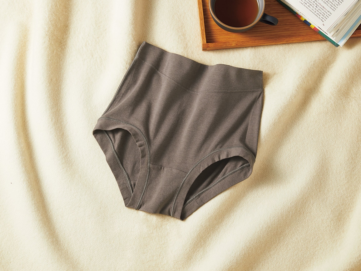 ハルメク あったか保湿ショーツ(同色3枚組)【広告商品】 ハルメク あったか保湿ショーツ(同色3枚組)【広告商品】