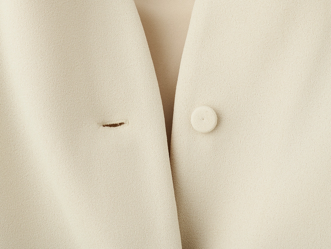 ジョーゼット調ジャージープルオーバー ジョーゼット調ジャージープルオーバー