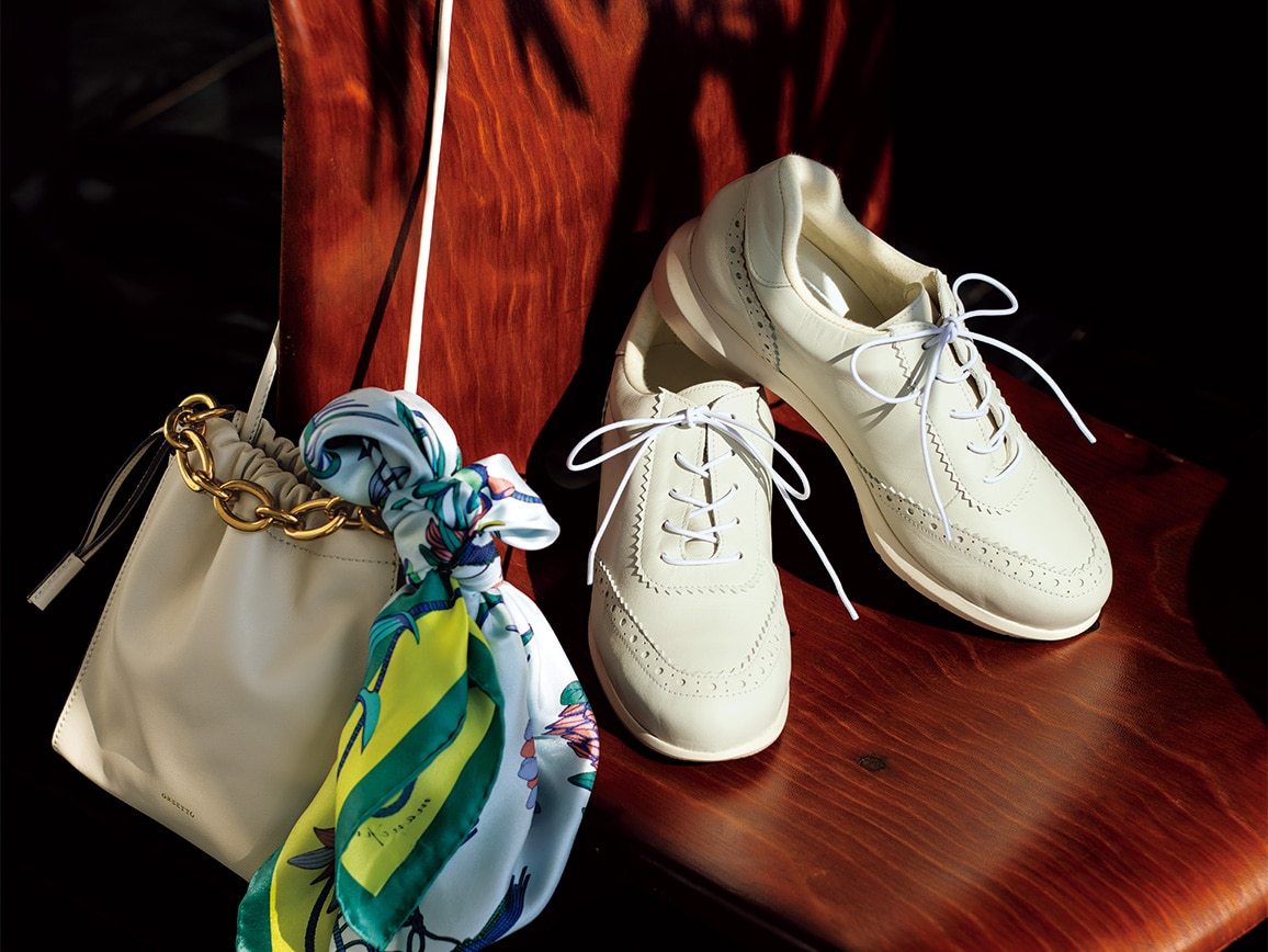 牛革エレガンススニーカー 牛革エレガンススニーカー