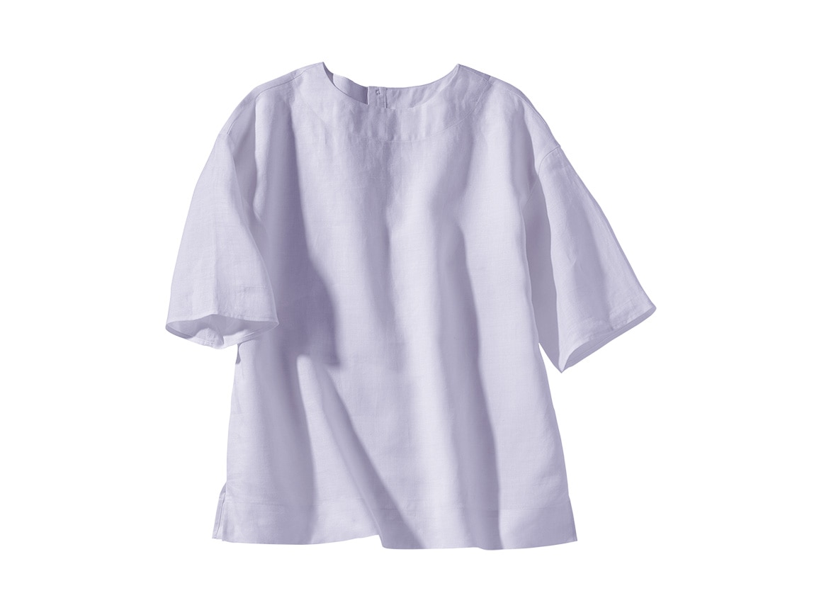 こだわりの涼やかTブラウス こだわりの涼やかTブラウス