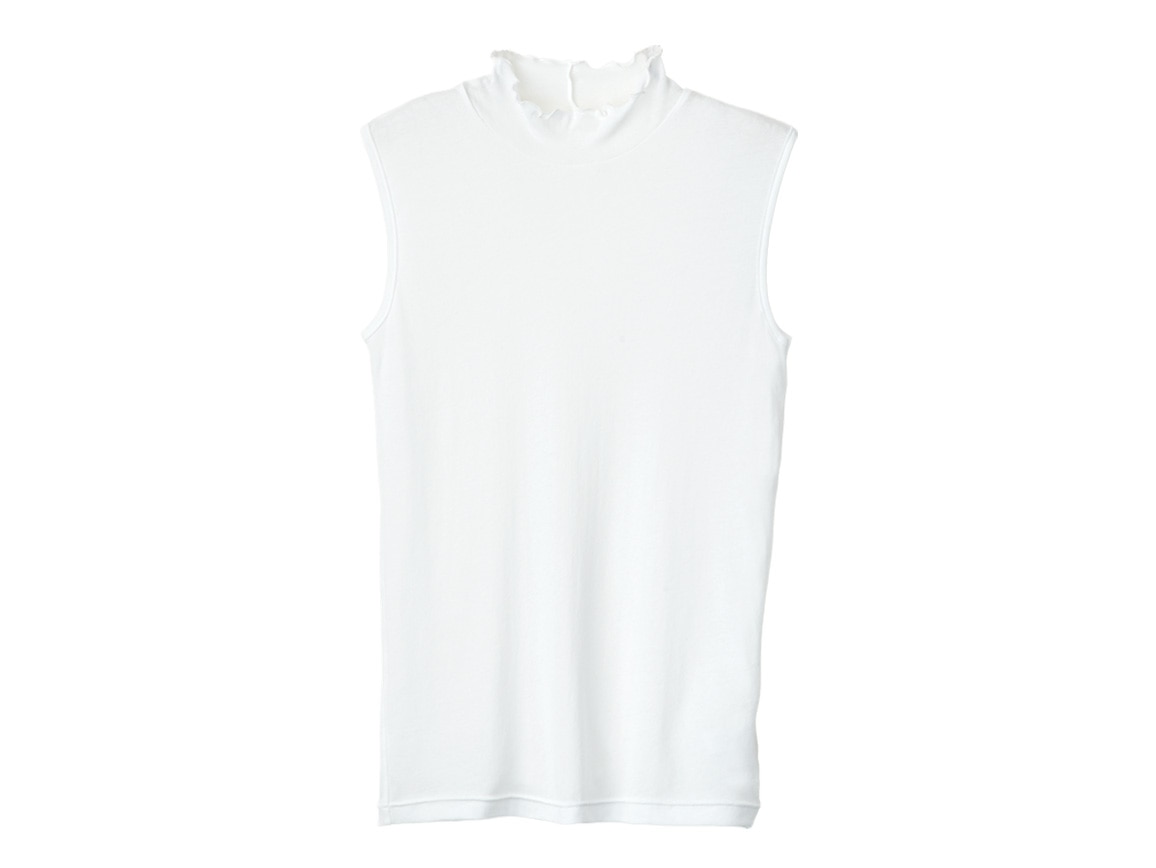 ハルメク 綿100%の涼感ハイネックインナー ハルメク 綿100%の涼感ハイネックインナー