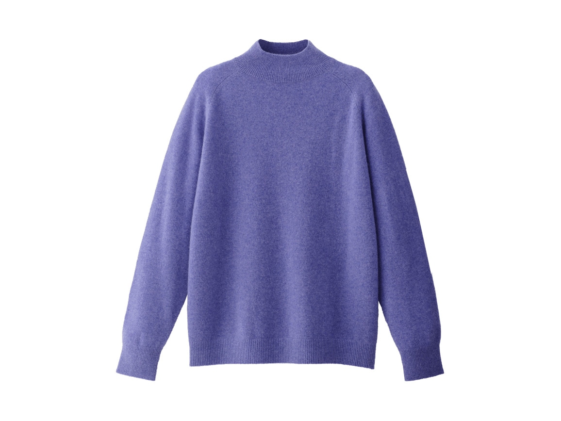 カシミヤハイネックセーター カシミヤハイネックセーター