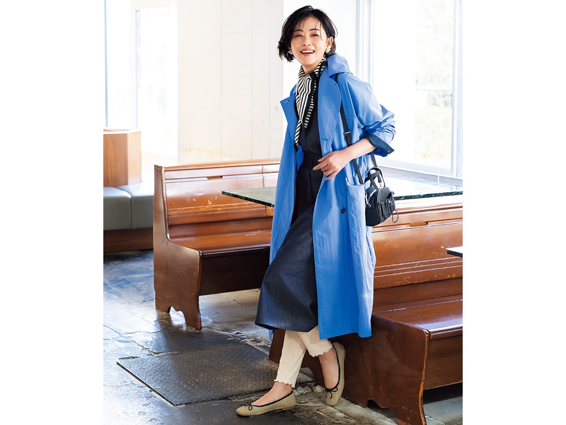 はっ水ポケッタブルロングトレンチEX はっ水ポケッタブルロングトレンチEX