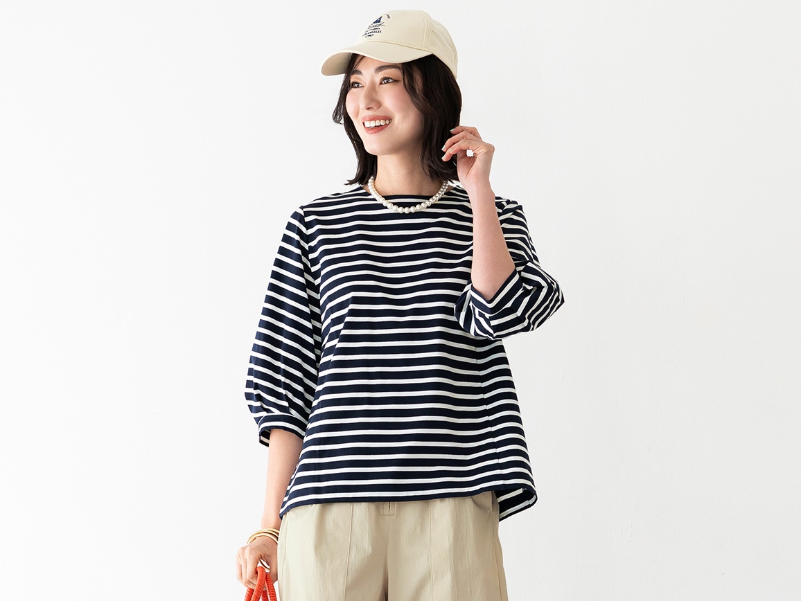 オーガニックコットンプルオーバー(パフスリーブ) オーガニックコットンプルオーバー(パフスリーブ)