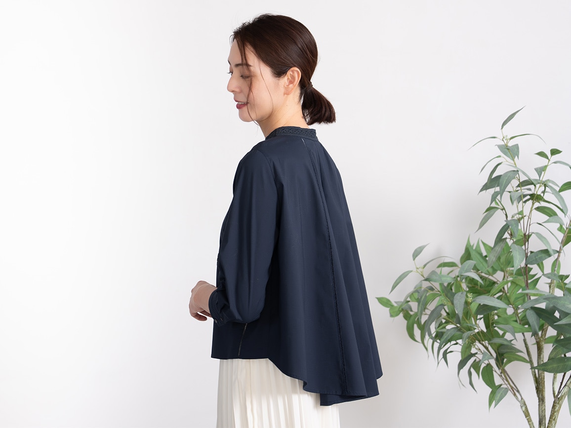 ハルメク読者と作ったこだわりブラウス(八分袖) ハルメク読者と作ったこだわりブラウス(八分袖)