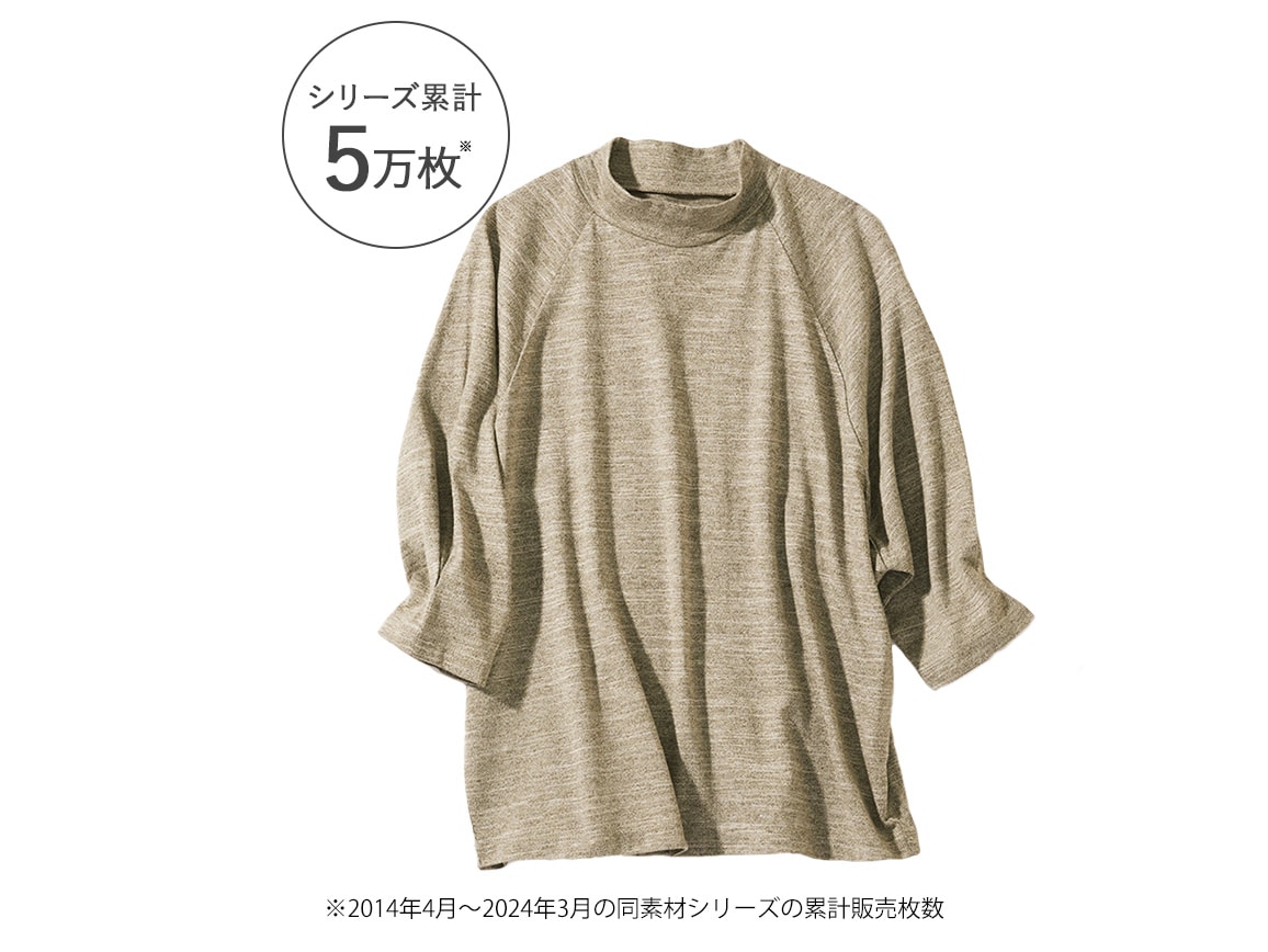 メランジ調Ｔシャツ（半袖）【広告商品】