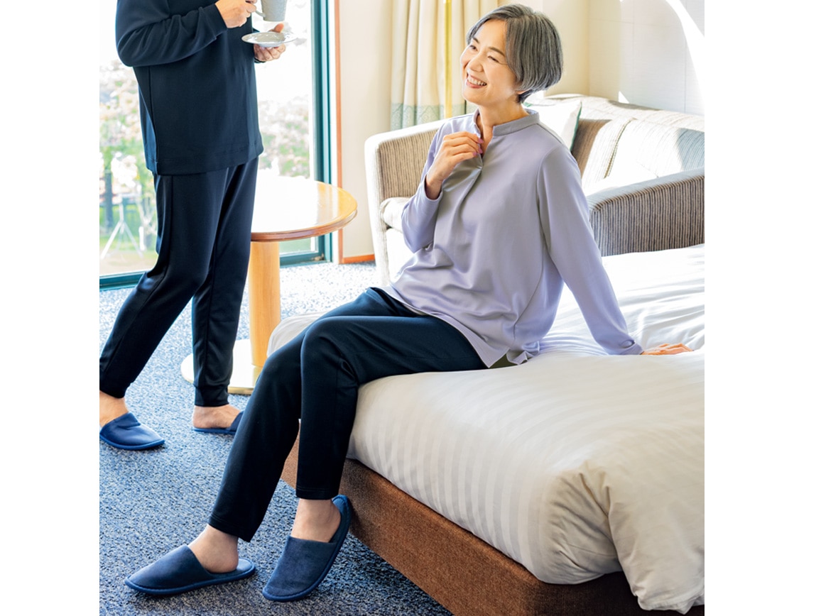 ラベンダー×ネイビー ラベンダー×ネイビー