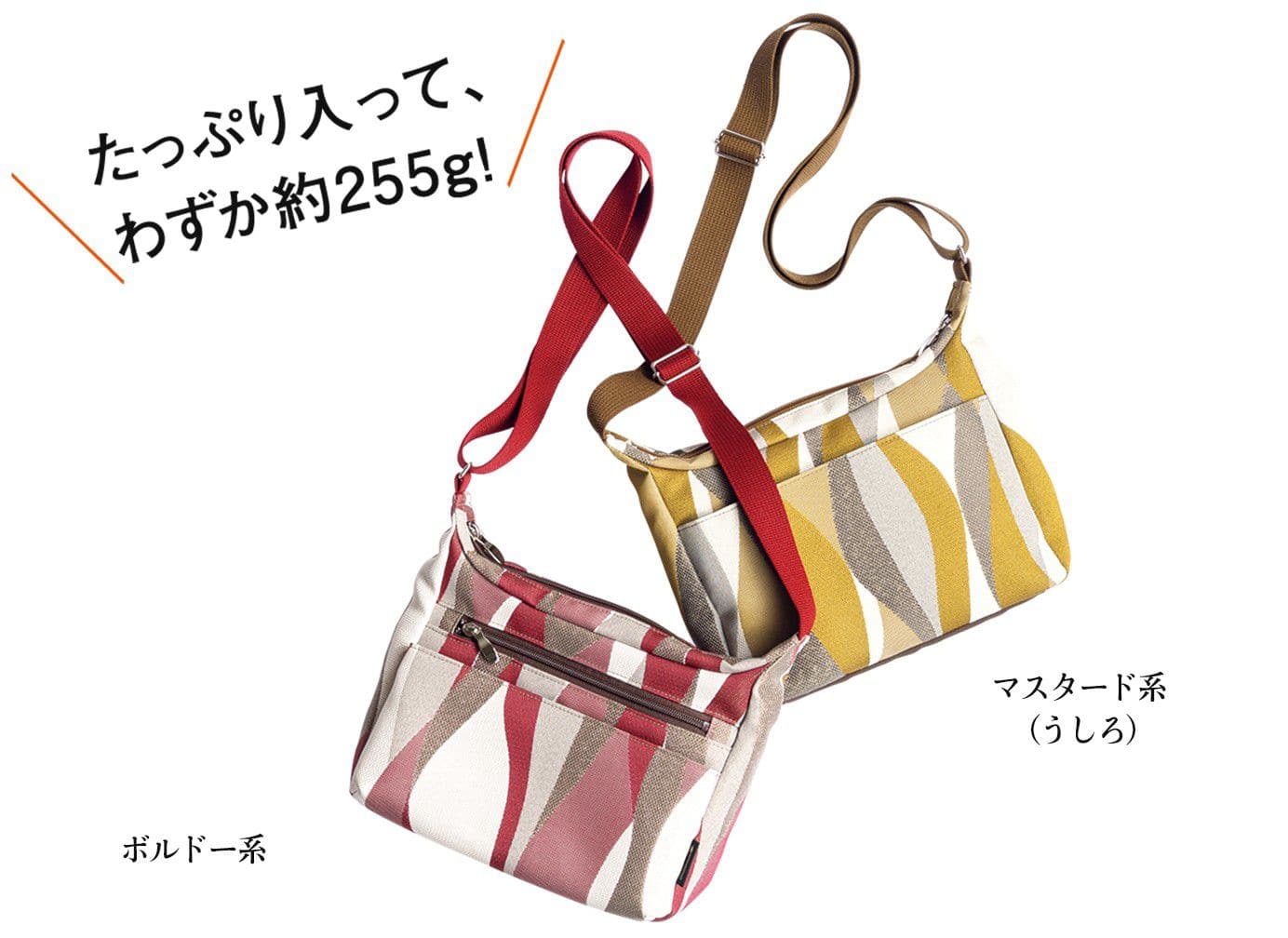 たっぷり入って、わずか255g!