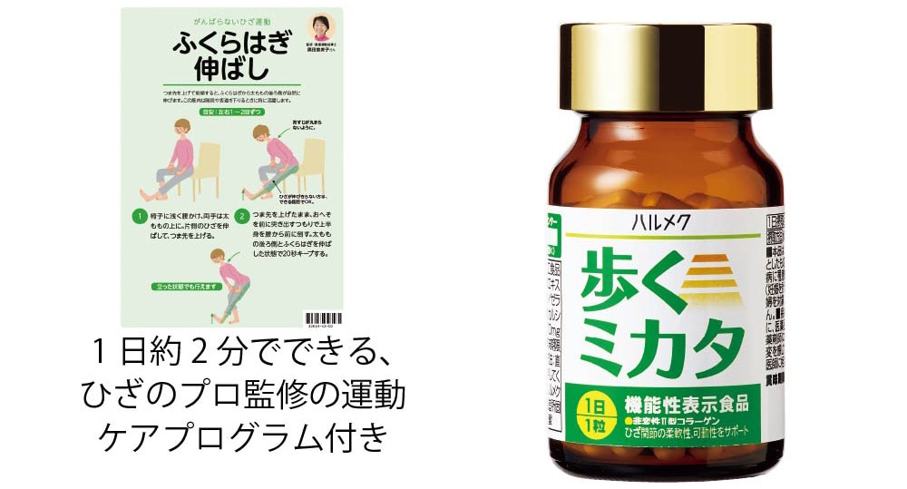 ハルメク 歩くミカタ1本