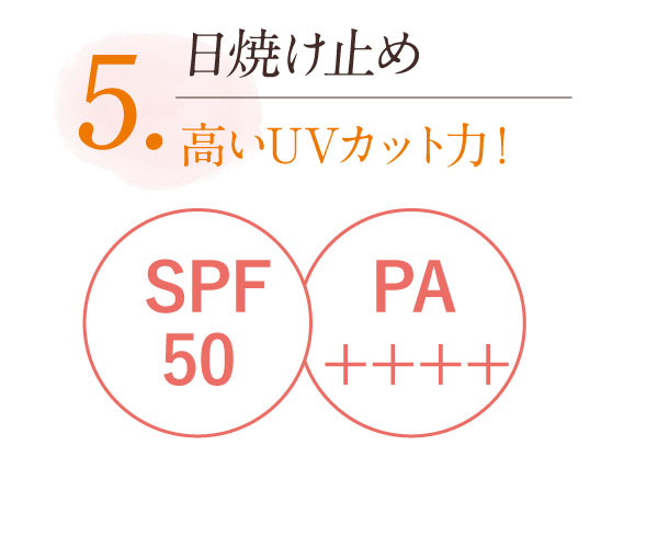 日焼け止め高いUVカット力!