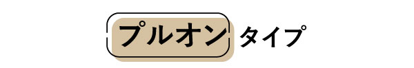プルオンタイプ