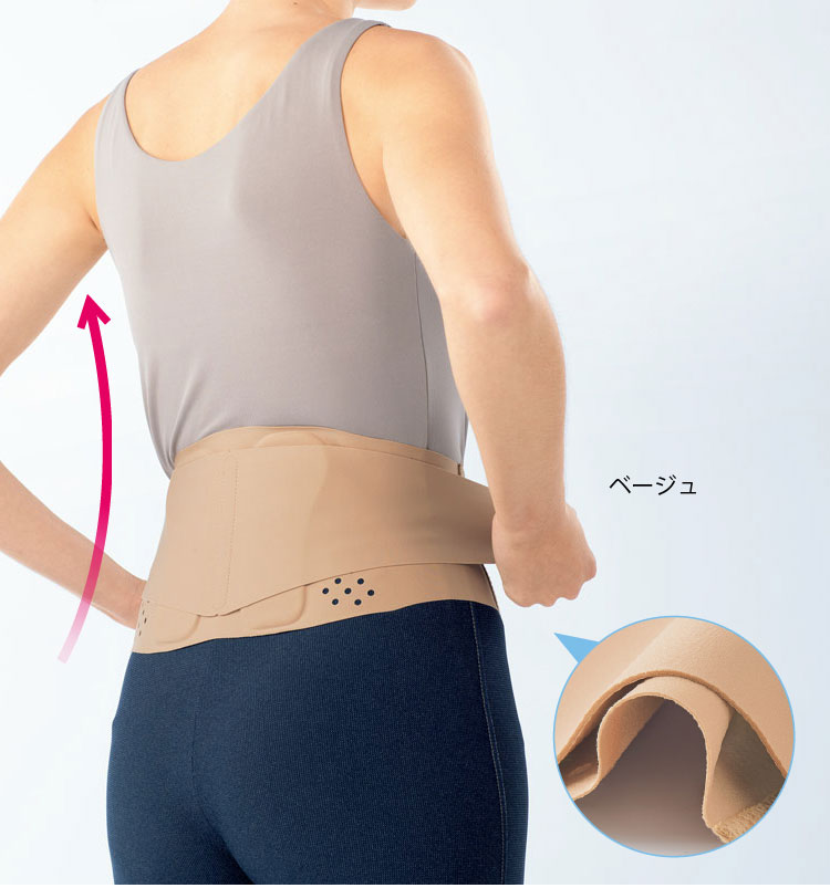 腰サポートベルト スキニースタイル