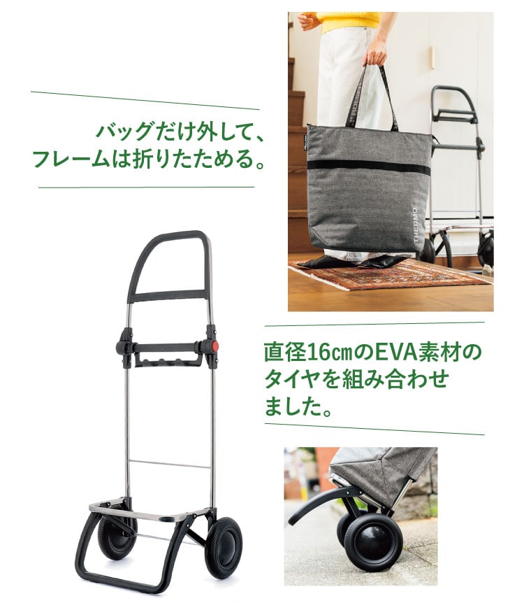 直径16pのEVA素材のタイヤを組み合わせました。