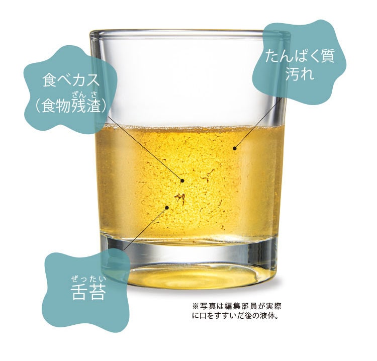 刺激が少ないのに
汚れが目に見えて落ちる!