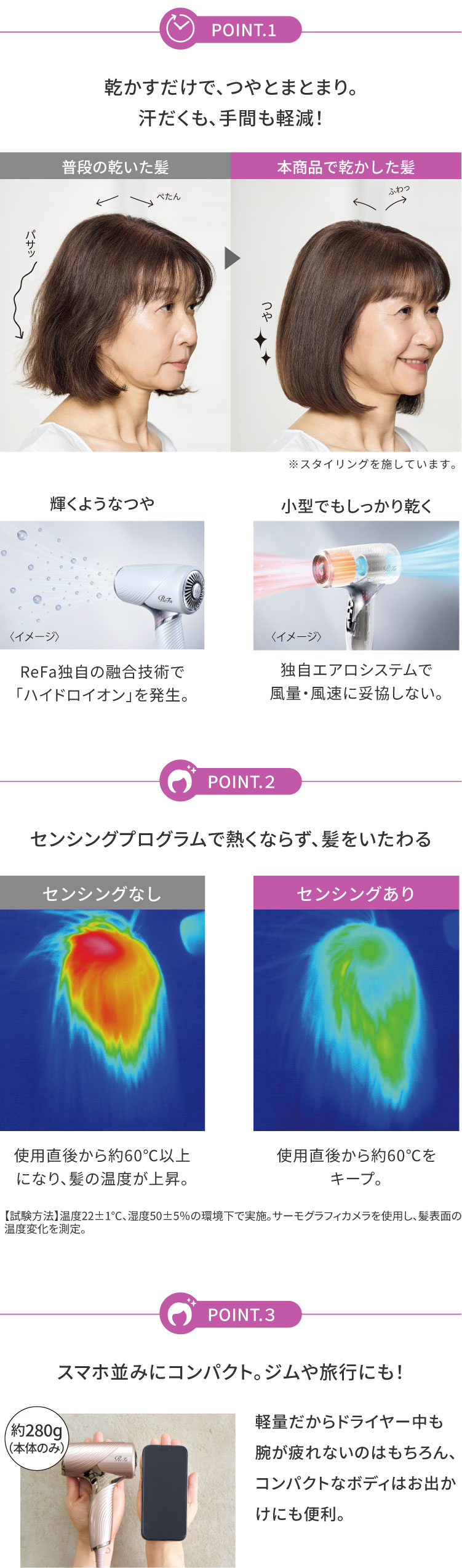 リファビューテック ドライヤー SE