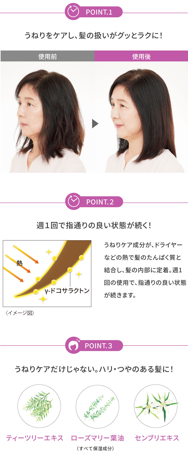 つや髪 ヘアトリートメントパック