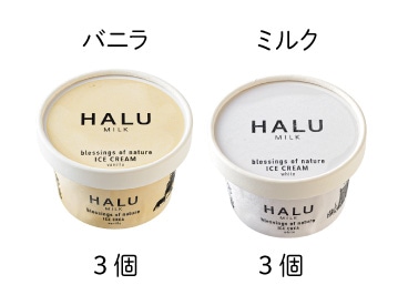 HALU �~���N�A�C�X�Z�b�g�i�~���N�E�o�j���e3�j�i6�j