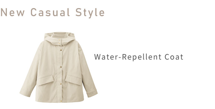 New Casual Style / Water-Repellent Coat