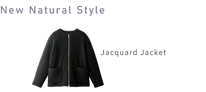 New Natural Style / Jacquard Jacket