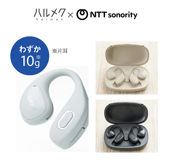 耳をふさがないオープンイヤー型集音器 ココエイヤー