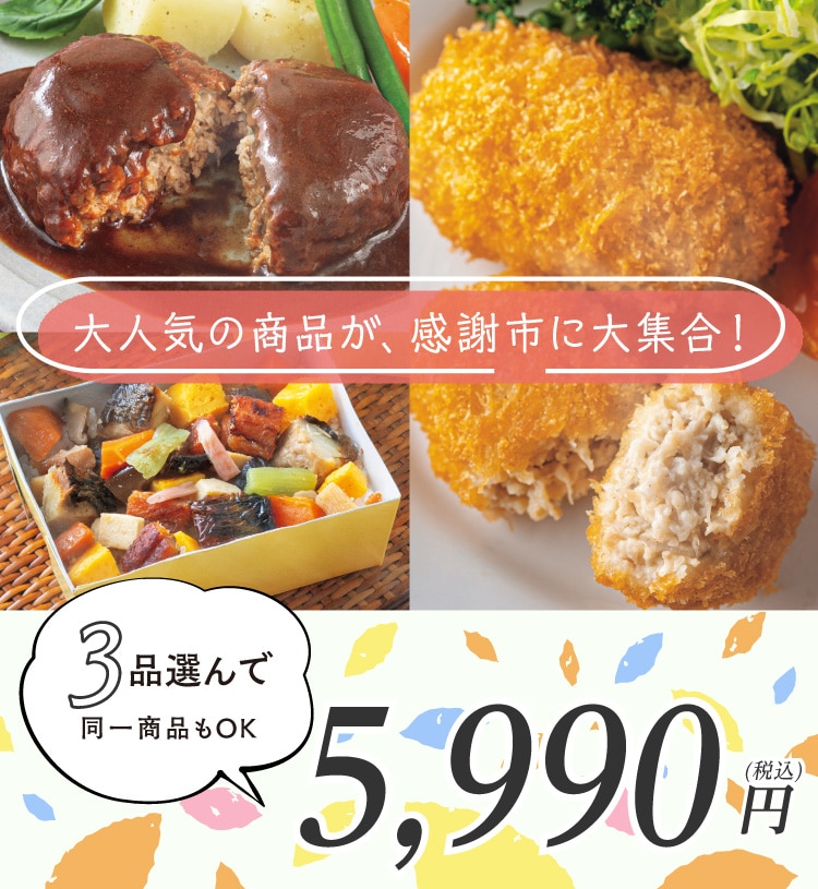 ���D���ȗⓀ�H�i���u���ǂ�3�i�I��ŁI5990�~�v