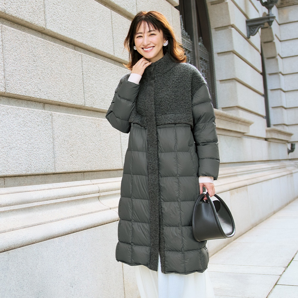 ブークレードッキングロングダウンコート