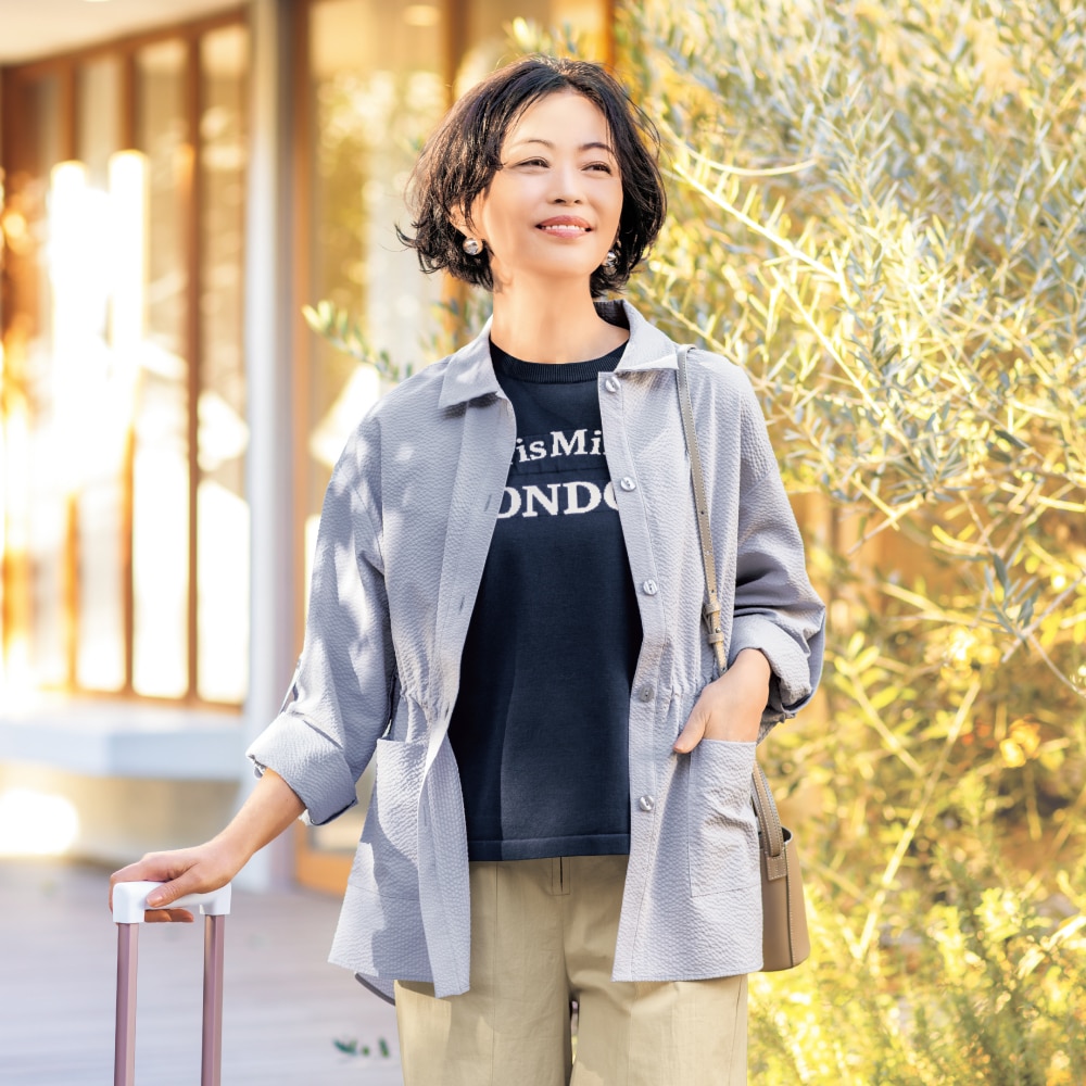 UVカットはっ水シャツジャケット